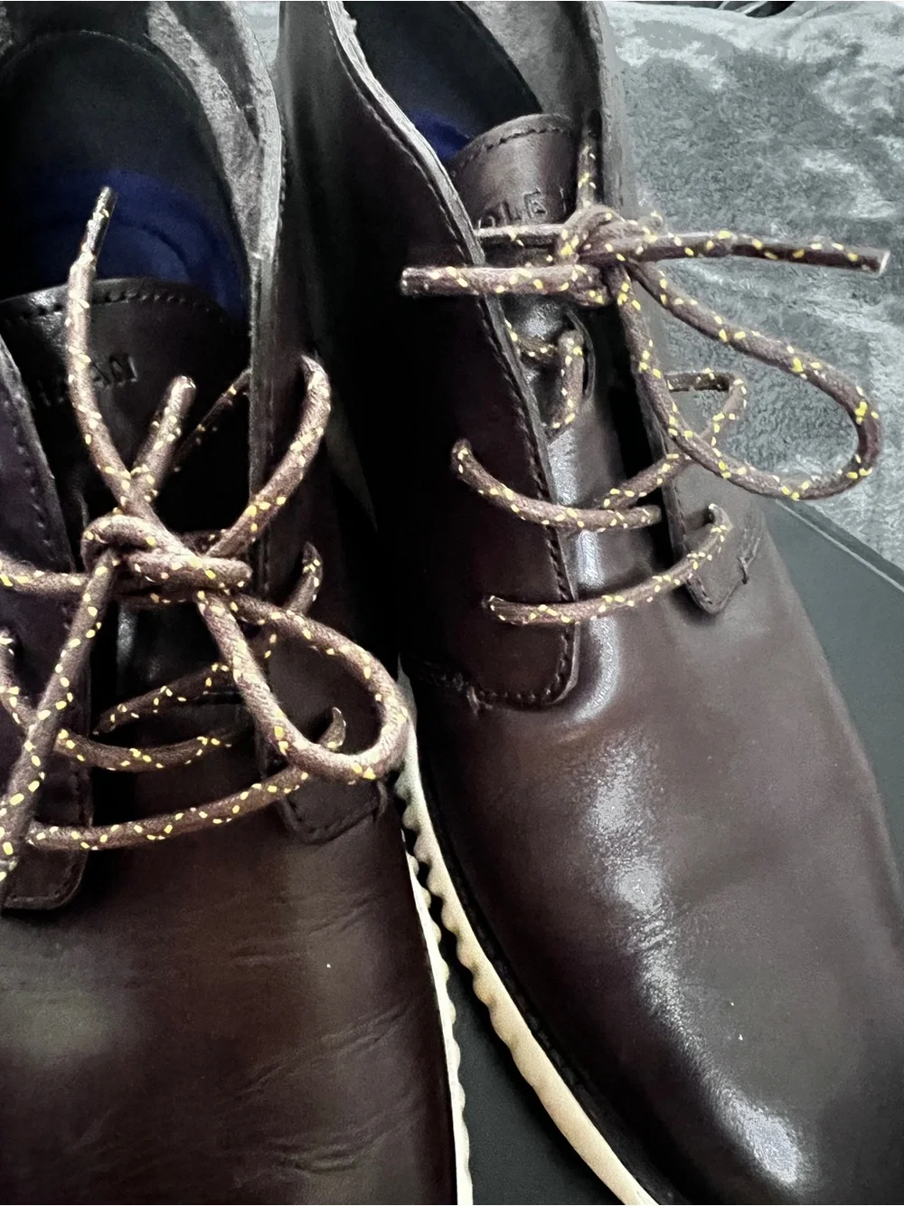 Cole Haan 2.ZERØGRAND Leather Chukka Boots Brown Men’s 10.5
